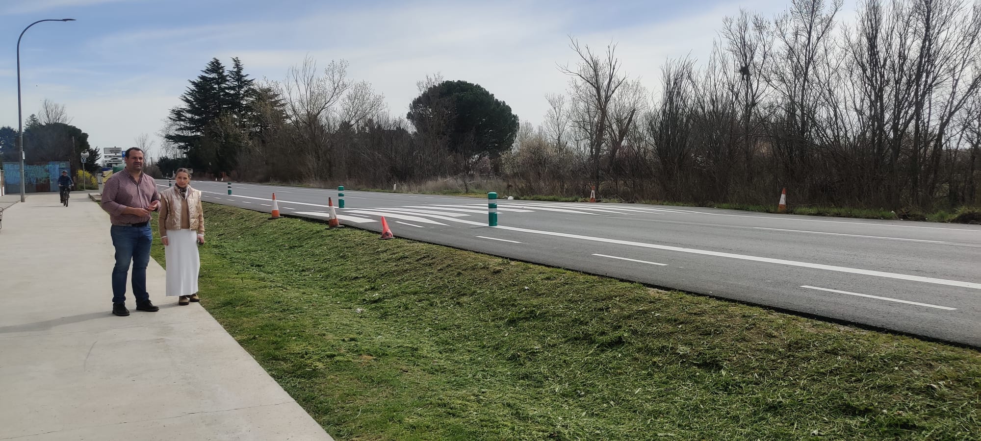 Finalizan las obras de pavimentación de la carretera Madrid en el