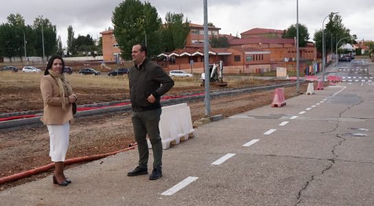 En marcha las obras para habilitar 30 nuevas plazas de aparcamiento en la calle El Greco