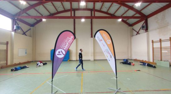 El frontón cubierto acoge los días 22 y 23 de marzo el Torneo Nacional de Goalball enmarcado en 'Santa Marta Tod@s Incluid@s'