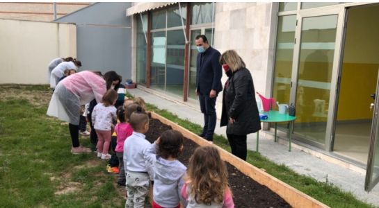 Nuevos huertos de la Escuela Infantil Municipal