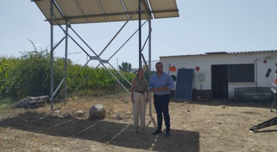 El Ayuntamiento habilita un nuevo depósito y una instalación fotovoltaica en el vivero municipal